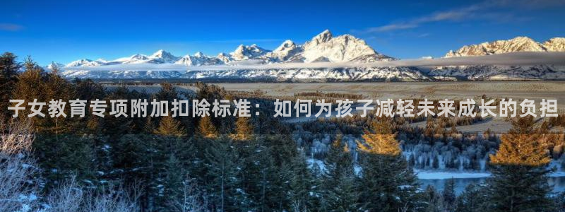 新航娱乐登录注册：子女教育专项附加扣除标准：如何为孩子减轻未