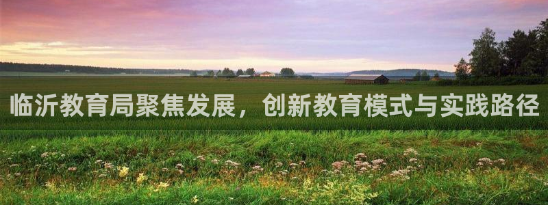 新航娱乐公司：临沂教育局聚焦发展，创新教育模式与实践路径